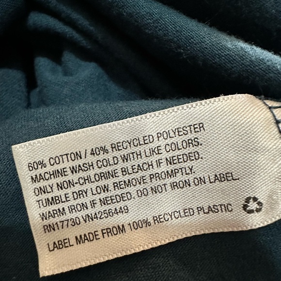 Goodfellow & Co. blue short sleeve v-neckT-shirts lot of 2 large - Picture 13 of 13